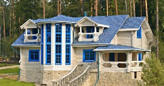 Строительство дома из оцилиндрованного бревна под ключ Калуга цены от 11883 руб.
