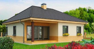Строительство одноэтажных домов Калуга цена от 23161 руб. м2