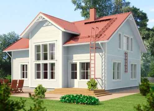 № 1212 Купить Проект дома Ностальгия 156. Закажите готовый проект № 1212 в Калуге, цена 56160 руб.