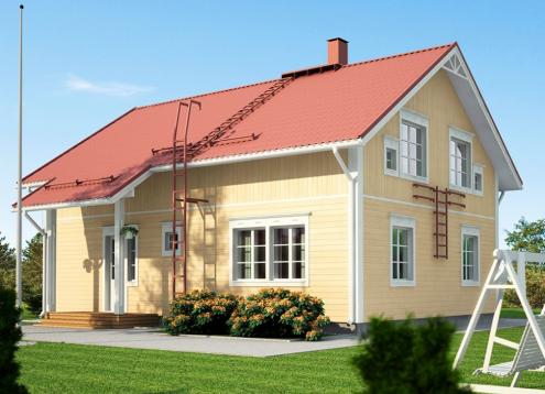 № 1215 Купить Проект дома Хераскартано 159-184. Закажите готовый проект № 1215 в Калуге, цена 57240 руб.