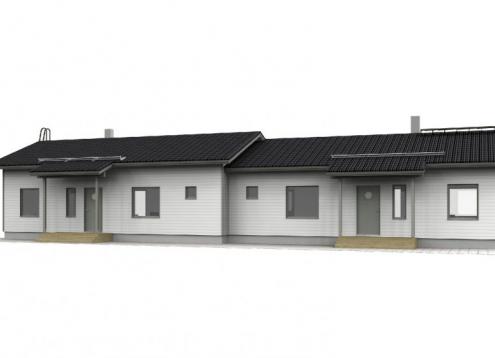 № 1227 Купить Проект дома ПТ 83-83. Закажите готовый проект № 1227 в Калуге, цена 59760 руб.