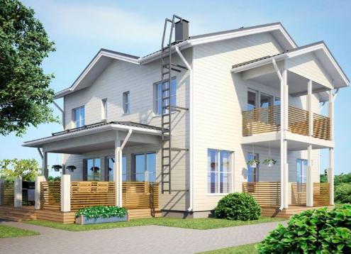 № 1238 Купить Проект дома Ратихера 173 А. Закажите готовый проект № 1238 в Калуге, цена 62280 руб.