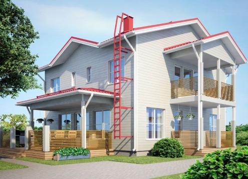 № 1239 Купить Проект дома Ратихера 173 Б. Закажите готовый проект № 1239 в Калуге, цена 62280 руб.