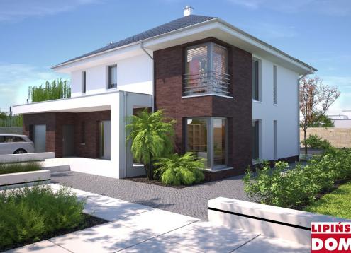 № 1267 Купить Проект дома Каррара 2. Закажите готовый проект № 1267 в Калуге, цена 54360 руб.