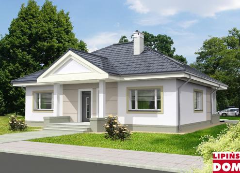 № 1307 Купить Проект дома Люси 4. Закажите готовый проект № 1307 в Калуге, цена 35640 руб.