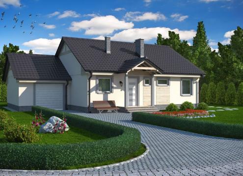 № 1565 Купить Проект дома Словикза. Закажите готовый проект № 1565 в Калуге, цена 40860 руб.