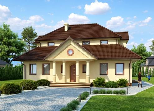 № 1583 Купить Проект дома Олхава. Закажите готовый проект № 1583 в Калуге, цена 50976 руб.