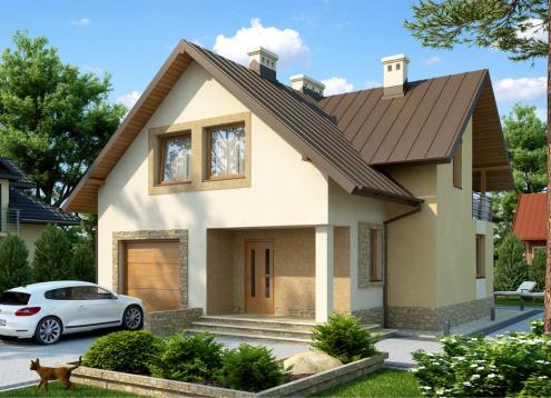 № 1596 Купить Проект дома Дирак. Закажите готовый проект № 1596 в Калуге, цена 0 руб.