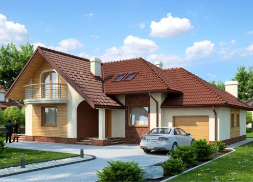 № 1609 Купить Проект дома Салватов. Закажите готовый проект № 1609 в Калуге, цена 50796 руб.