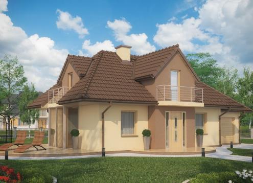 № 1622 Купить Проект дома Синезин. Закажите готовый проект № 1622 в Калуге, цена 40788 руб.