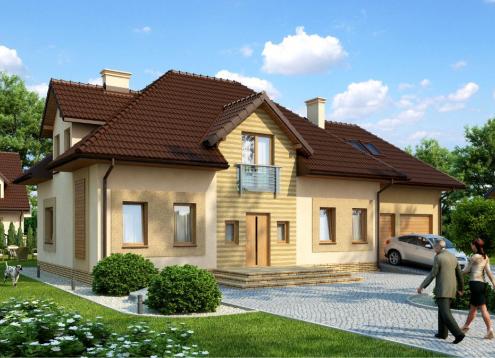 № 1627 Купить Проект дома Астра. Закажите готовый проект № 1627 в Калуге, цена 60408 руб.