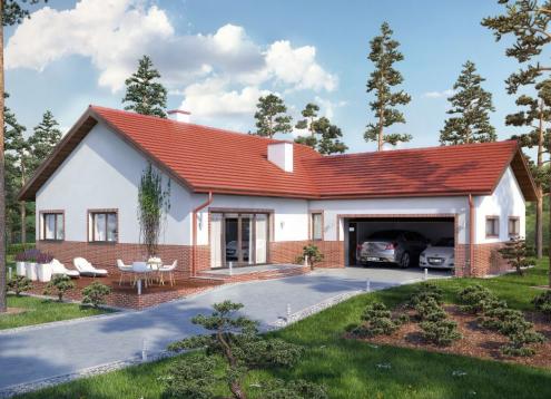 № 1631 Купить Проект дома Сосновика 2. Закажите готовый проект № 1631 в Калуге, цена 56700 руб.