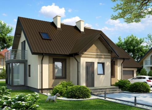 № 1644 Купить Проект дома Крокусы 2. Закажите готовый проект № 1644 в Калуге, цена 53208 руб.