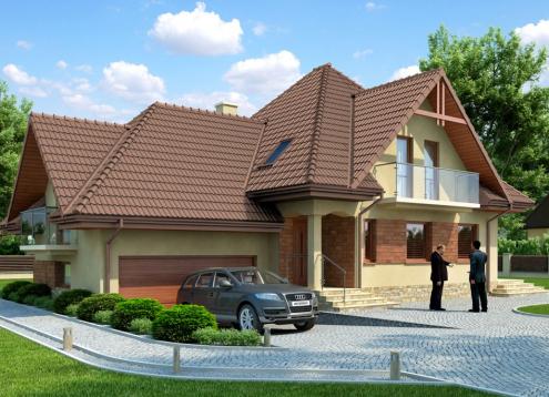 № 1654 Купить Проект дома Вереска 2. Закажите готовый проект № 1654 в Калуге, цена 53784 руб.