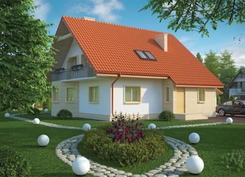 № 1655 Купить Проект дома Колебиво Н. Закажите готовый проект № 1655 в Калуге, цена 48672 руб.
