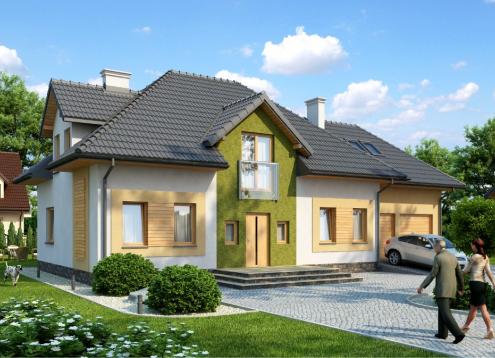 № 1820 Купить Проект дома Астра-2. Закажите готовый проект № 1820 в Калуге, цена 59256 руб.