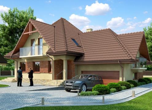 № 1822 Купить Проект дома Вереск-2. Закажите готовый проект № 1822 в Калуге, цена 53784 руб.